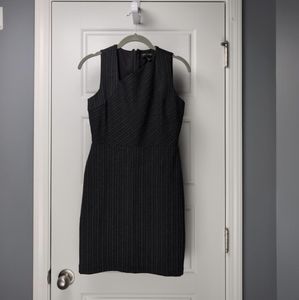 Banana Republic 00 petite pinstripe dress